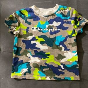 Camo champion shirt